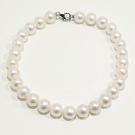 Miluna Pearls and White Gold Bracelet 6-6.5 mm PBR1676 - Notonlywatches.it