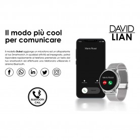Montre Smartwatch Femme David Lian Milano DL104