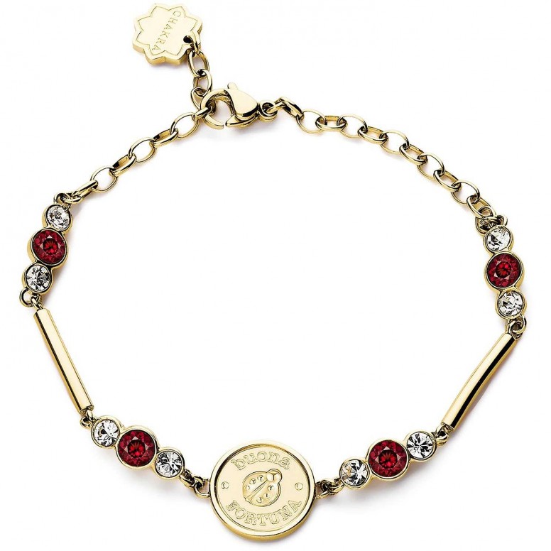 Bracelet pour femme Brosway CHAKRA porte bonheur coccinelle